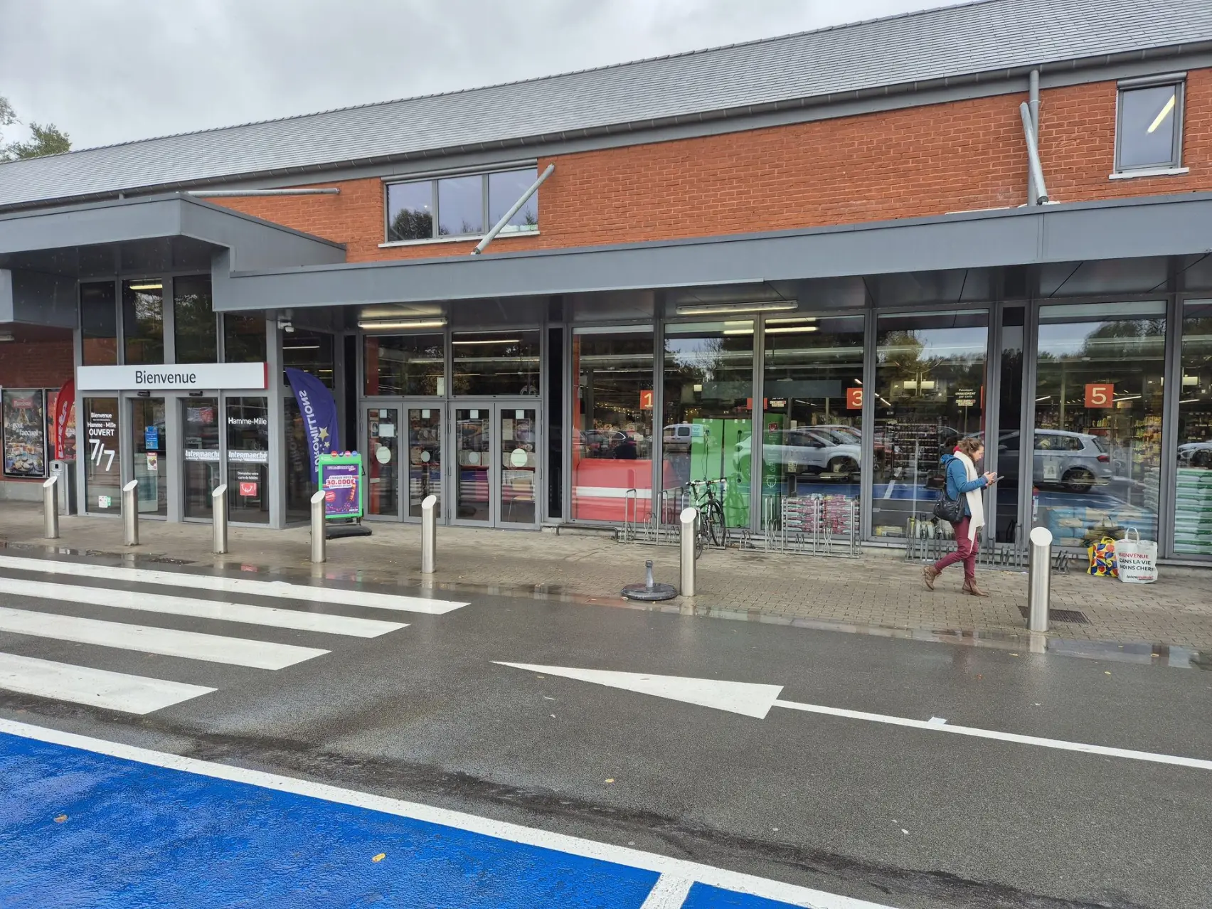 Vitres grande surface