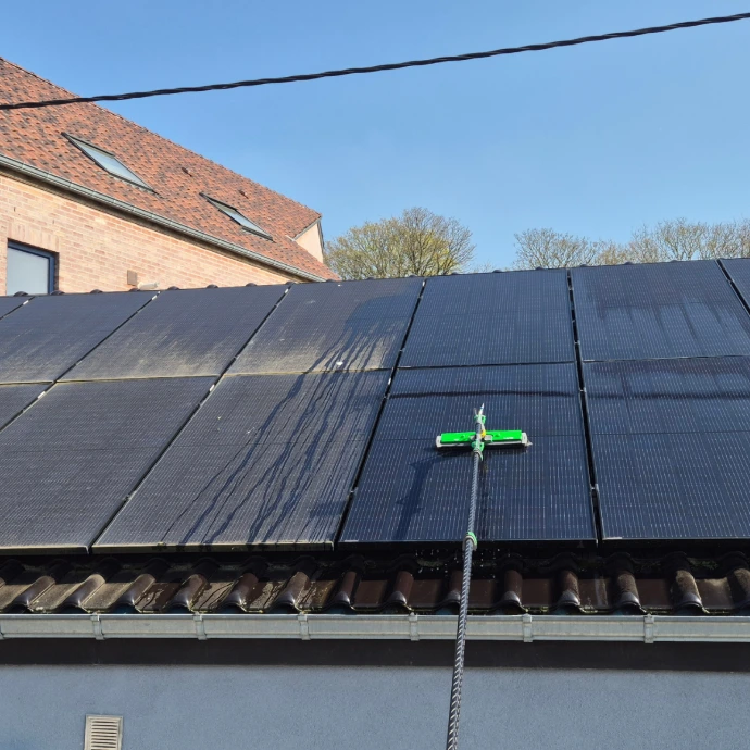 Panneaux en nettoyage